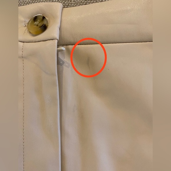 J CREW SIZE 6 Faux-leather pencil skirt BU221 - Picture 9 of 9